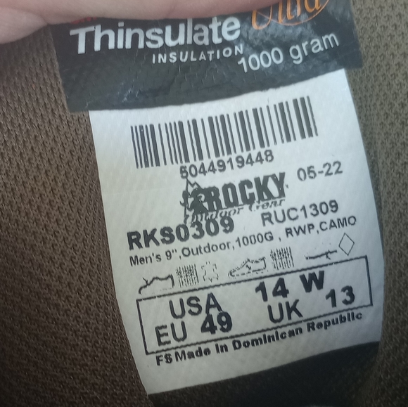 Rocky Sport Pro Hunting Boots - Picture 15 of 15